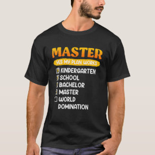 T-shirt École maternelle Bacheliers Maîtrise