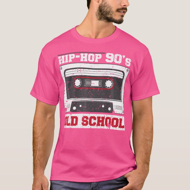 T-shirt École secondaire Hip hop des années 90 (Devant)