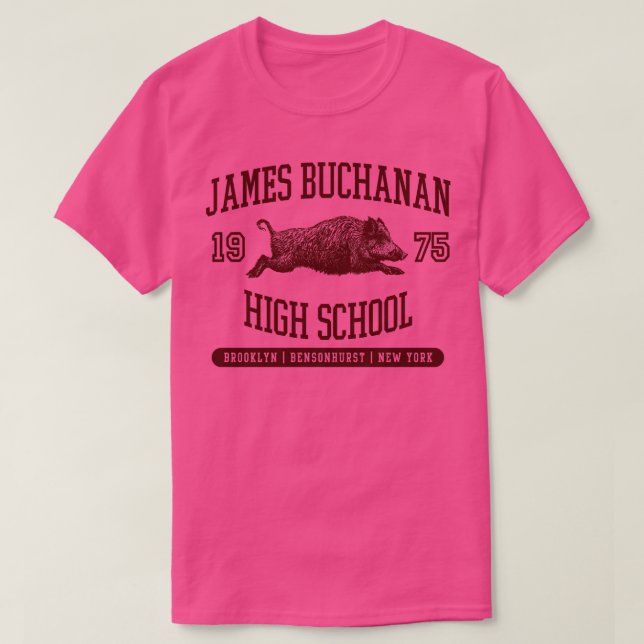 T-shirt École secondaire James Buchanan (Design devant)