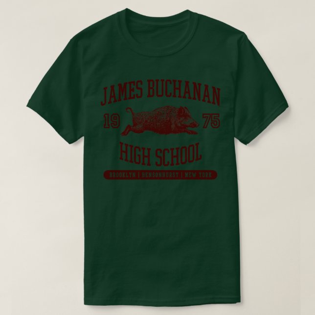 T-shirt École secondaire James Buchanan (Design devant)