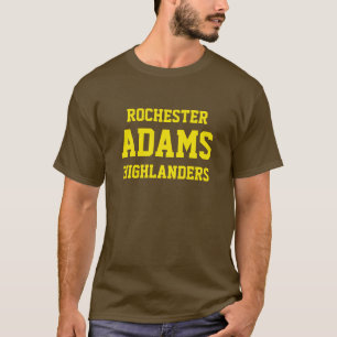 T-shirt école secondaire Rochester Adams
