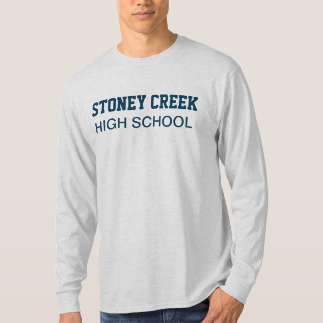 T-shirt école secondaire Stoney Creek (Devant)