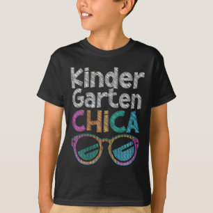 T-shirt Écolière de maternelle Chica retour à l'école Élèv