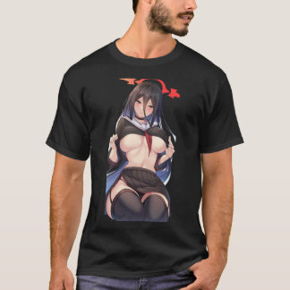 T-shirt Écolière Ecchi XXX