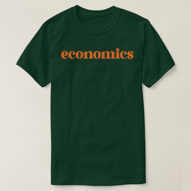 T-shirt Économie 2 (Design devant)