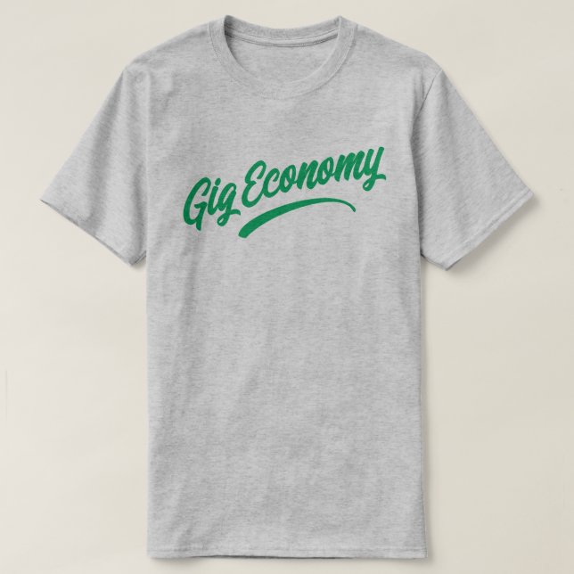 T-shirt économie Gig (Design devant)