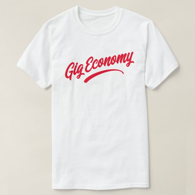 T-shirt économie Gig (Design devant)