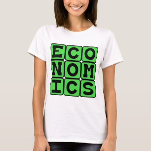 T-shirt Économie, l'étude de la monnaie
