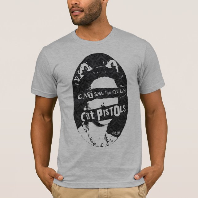 T-shirt Économies de chat la reine (Devant)