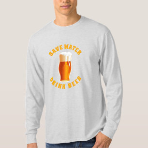 T-shirt Économisez de la bière à boire