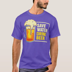 T-shirt Économisez de la bière à boire