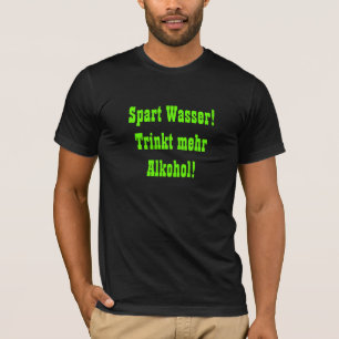 T-shirt Économisez de l'eau !