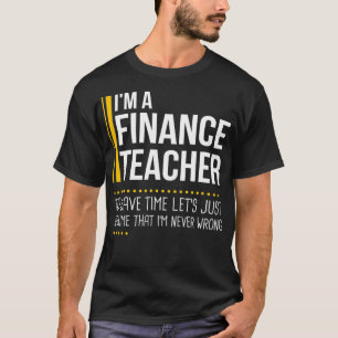 T-shirt Économisez Du Temps Supposons Que L'Enseignant Fin