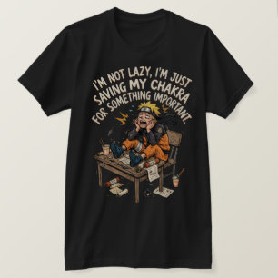 T-shirt Économisez Votre Énergie pour Quelque Chose d'Impo