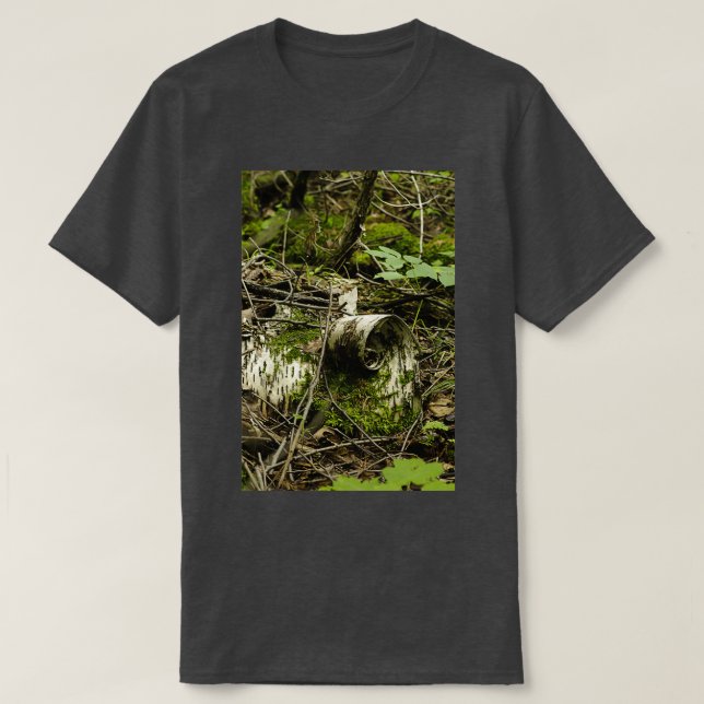 T-shirt Écorce de curling (Design devant)