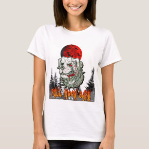 T-shirt Écorce de Lune de Sang - Chemise d'Halloween de Ch
