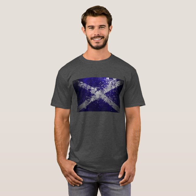 T-shirt écossais (Devant entier)