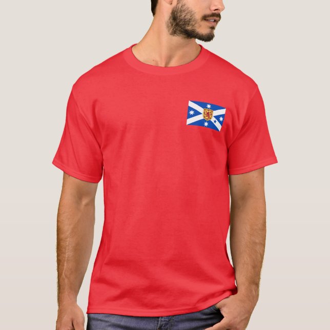 T-shirt écossais australien (drapeau du patrimoine (Devant)