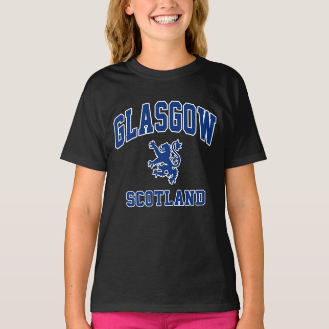 T-shirt Écossais de Glasgow (Devant)