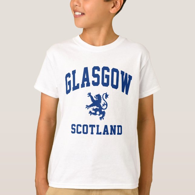 T-shirt Écossais de Glasgow (Devant)