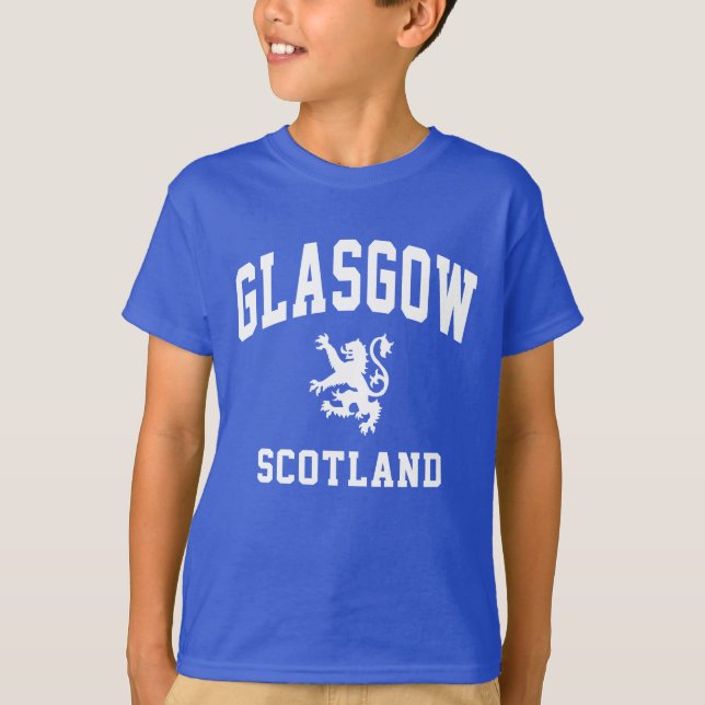 T-shirt Écossais de Glasgow (Devant)
