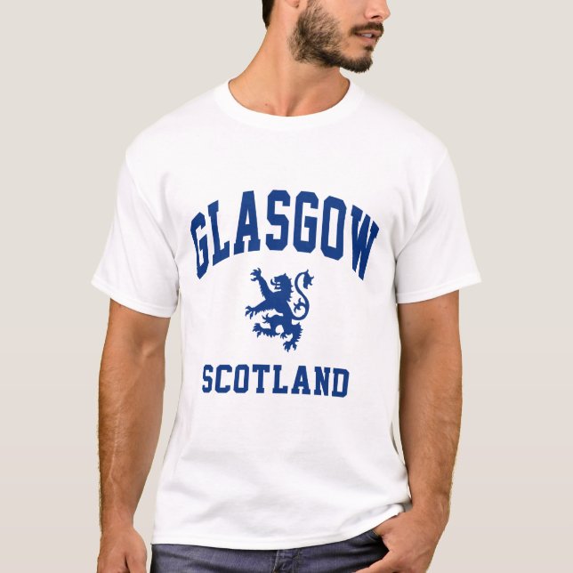T-shirt Écossais de Glasgow (Devant)