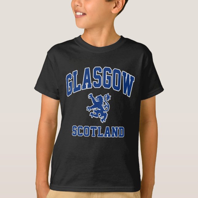T-shirt Écossais de Glasgow (Devant)