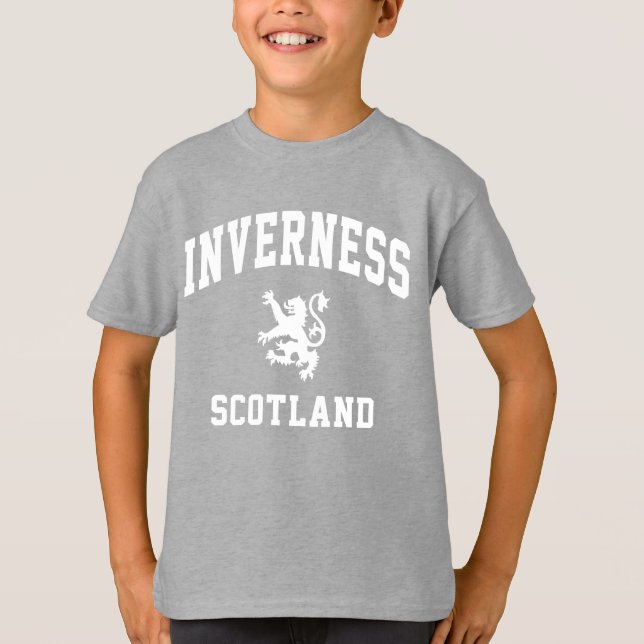T-shirt Écossais d'Inverness (Devant)