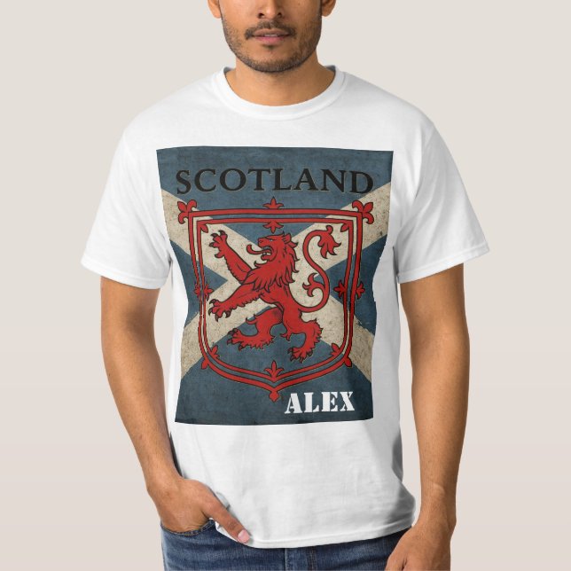 T-Shirt Écossais Patriotique (Devant)