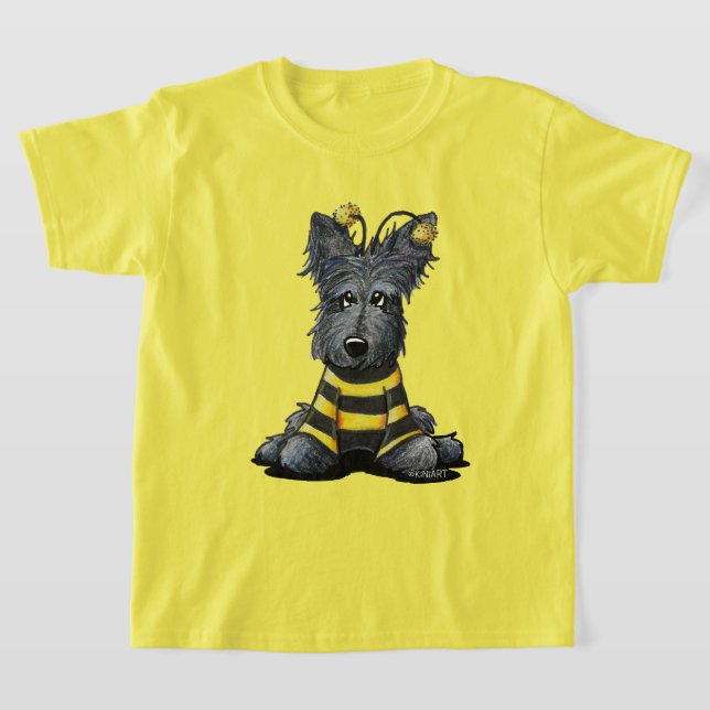 T-shirt Ecosse Chien Bee (Poser)