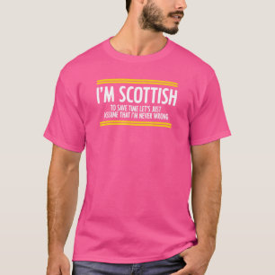 T-shirt Ecosse Nationalité Déclaration Scotland Roots