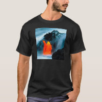 Écoulement de lave de volcan de Kilauea Hawaï