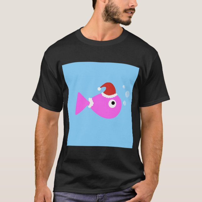 T-shirt Écoulement élégant de guppy (Devant)