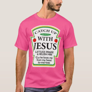 T-shirt Écouter avec Jésus Drôle cadeau chrétien