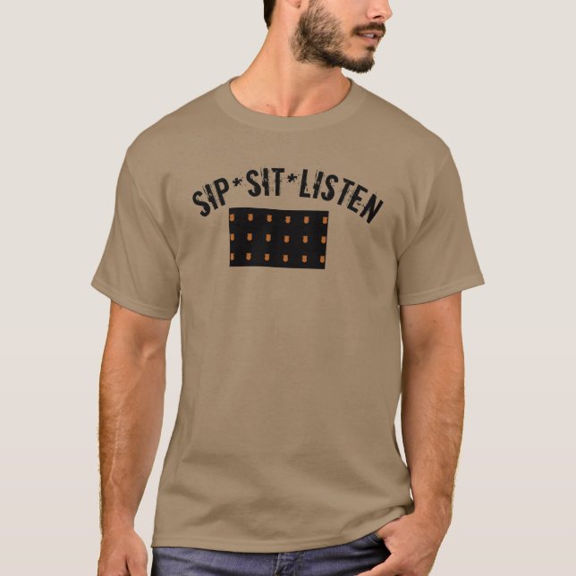T-shirt Écouter Sip Sit Tee (Devant)