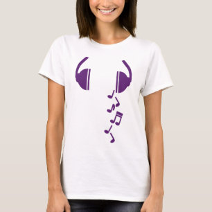 T-shirt Écouteurs