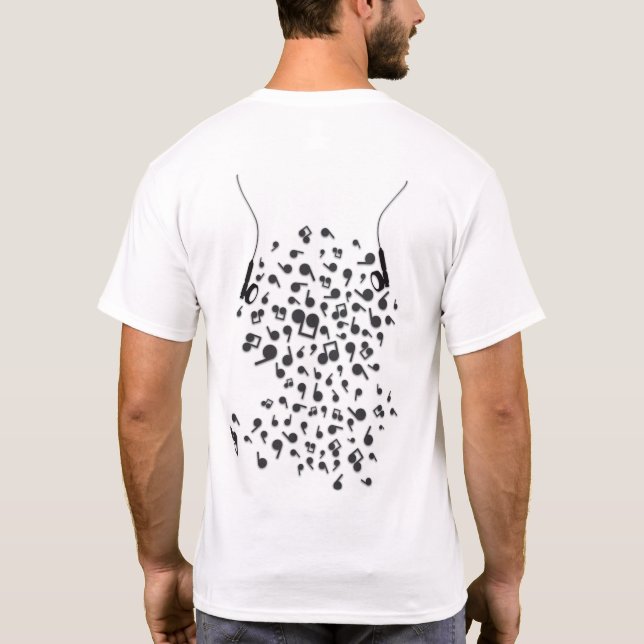 T-shirt Écouteurs (Dos)