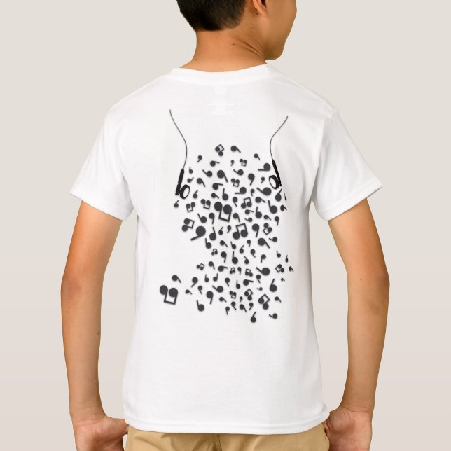 T-shirt Écouteurs (Dos)