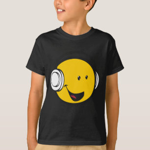 T-shirt Écouteurs Emoji