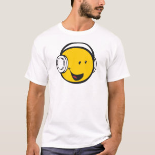 T-shirt Écouteurs Emoji