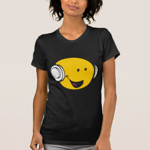 T-shirt Écouteurs Emoji