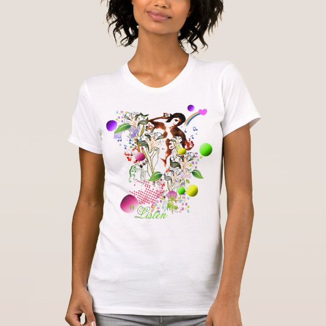 T-shirt Écoutez (Devant)