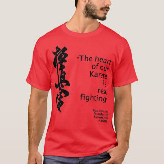 T-shirt Ecoutez le fondateur de Mas de Kyokushin Karate
