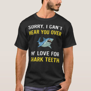 T-shirt Écoutez les dents de requin