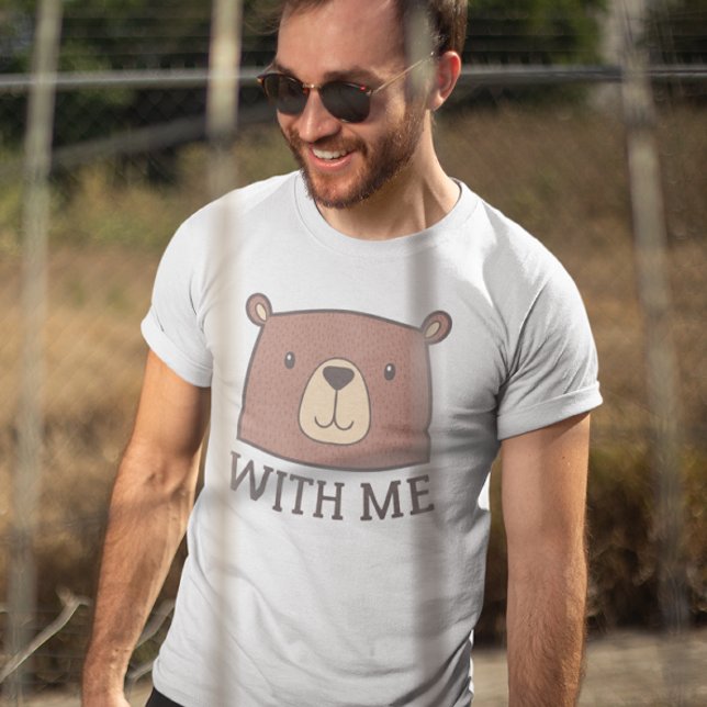 T-shirt Écoutez-moi (bear with me)