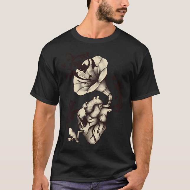 T-shirt Écoutez votre cœur (Devant)