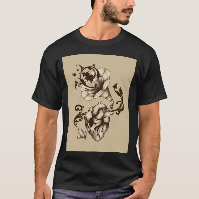 T-shirt Écoutez votre cœur (Devant)