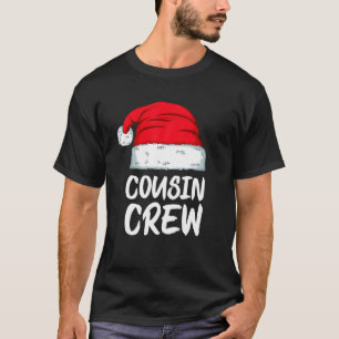 T-shirt Écran Cousin Noël Père Noël Famille Correspond