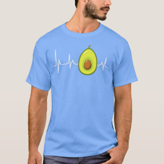 T-shirt Écran de coeur rapide à l'Avocado