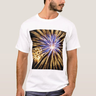 T-shirt Écran de dimensionnement des feux d'artifice
